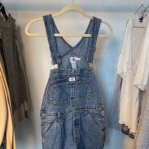 Calvin Klein Jeans Blue Denim Overalls